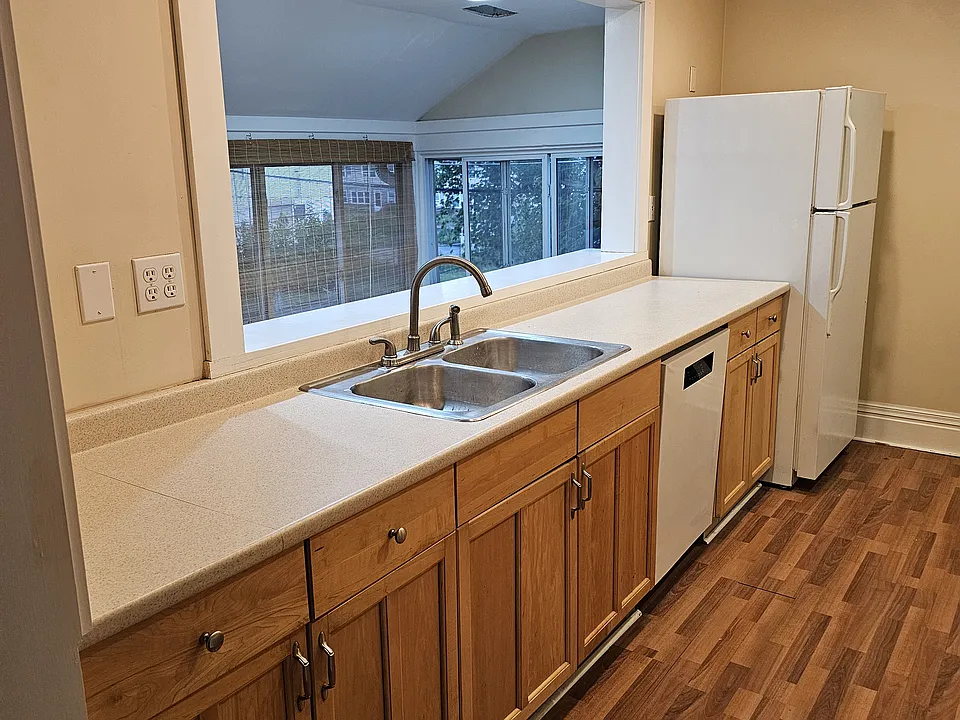 Kitchen with new dishwasher