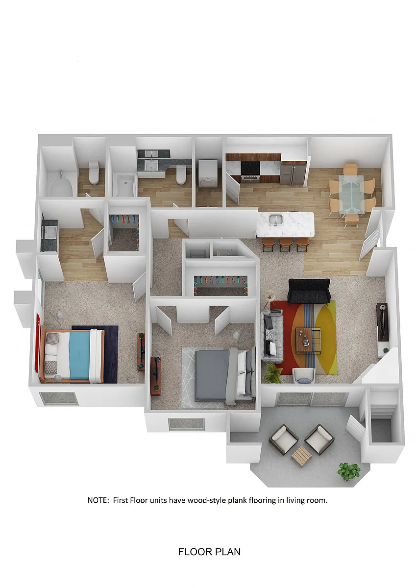 Floor plan B2A