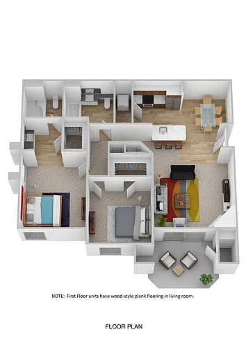 Floor plan B2A