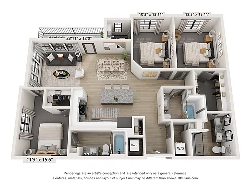Floor plan C1