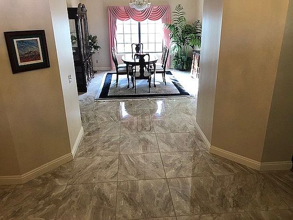 Entry tile leading to Dining