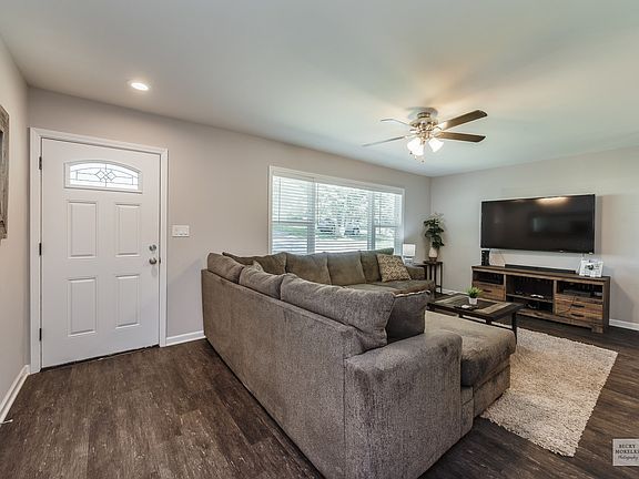 Spacious LR w/ wonderful floors