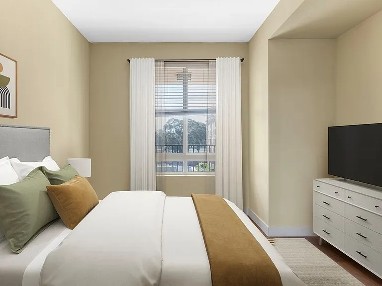Classic Package II bedroom with hard surface flooring