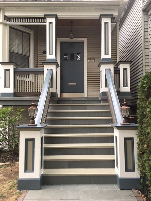Front stairs