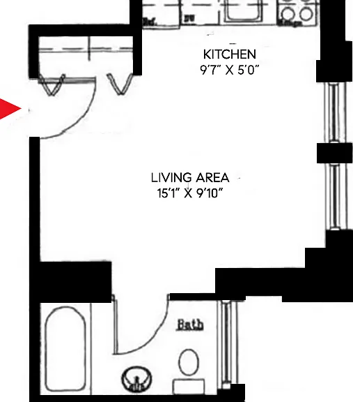 80 John St #15D — Photo 2