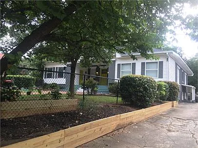 Driveway leading to your apartment