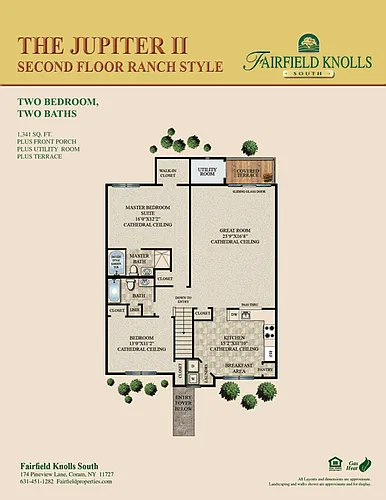 Floor plan The Jupiter II