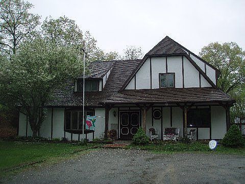 Front of Custom Built Home