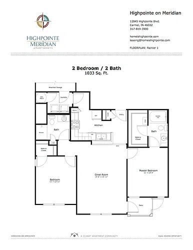 Floor plan D5 Rainier 1 - 2.2 (Att Gar)