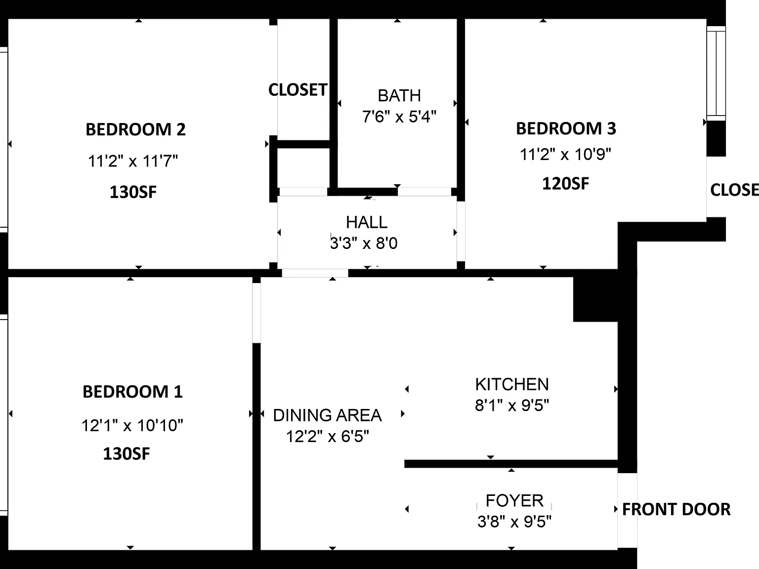 3 bed, 750 sqft, $1,550 — Photo 2