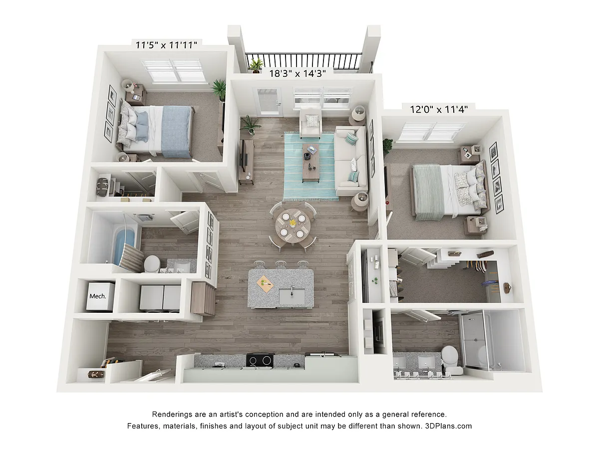 Floor plan B2