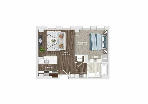 Floor plan HA-1005