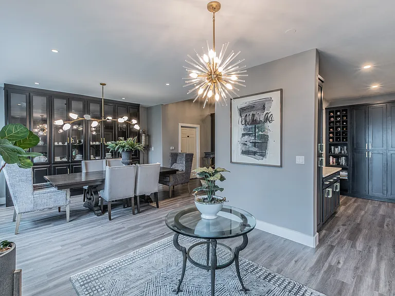 Step into style with this elegant and modern entryway.
