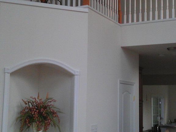 The view once you enter the house (Kitchen in the background)