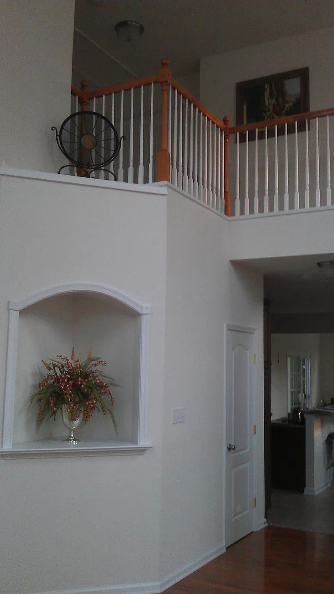The view once you enter the house (Kitchen in the background) - 314 Topaz Cir