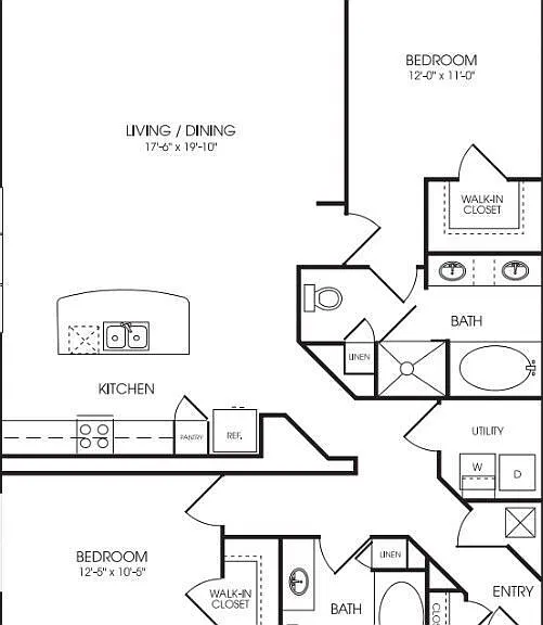 L8 floor plan Millennium High Street
