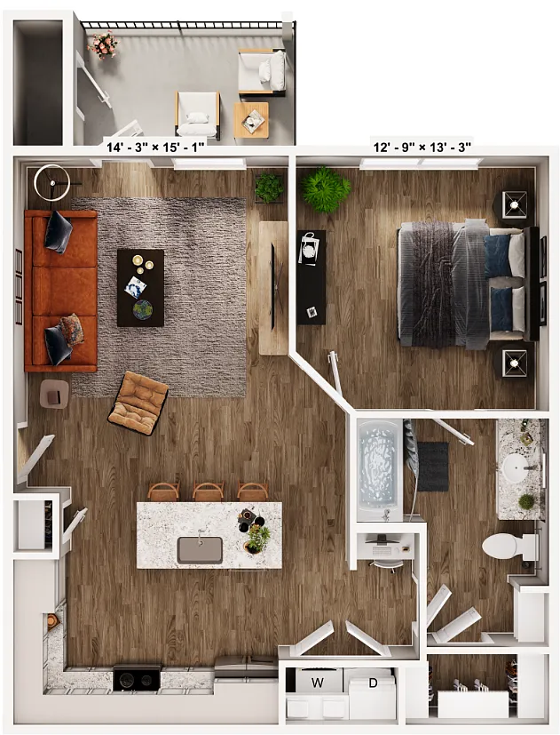 Floor plan A2 HC