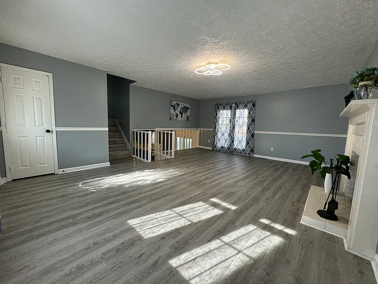 First floor - Living and dining room