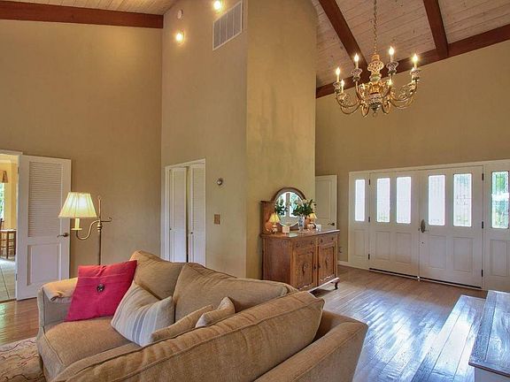 living room and entry