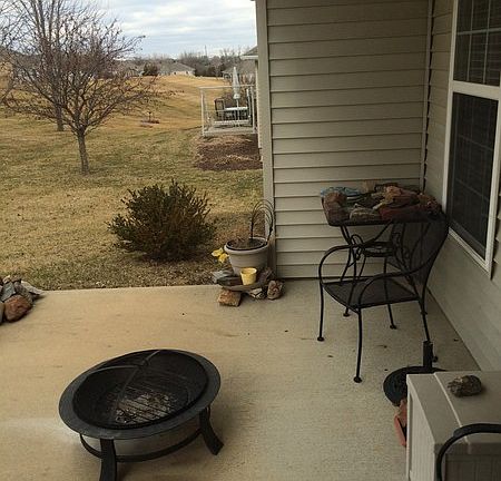 Rear Patio