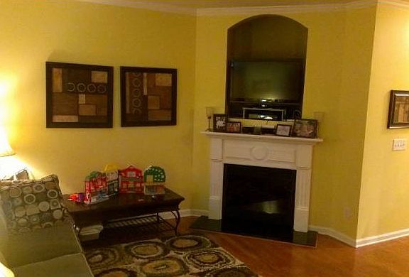 Corner Fireplace