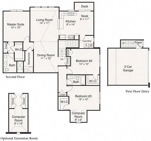 Floor plan Kimberton