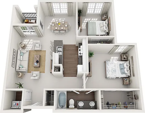 Floor plan B1