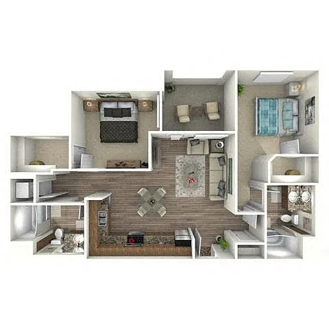 Floor plan B1