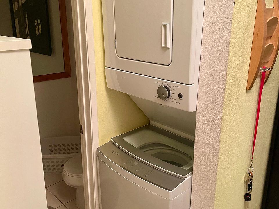 New Washer & Dryer in Unit