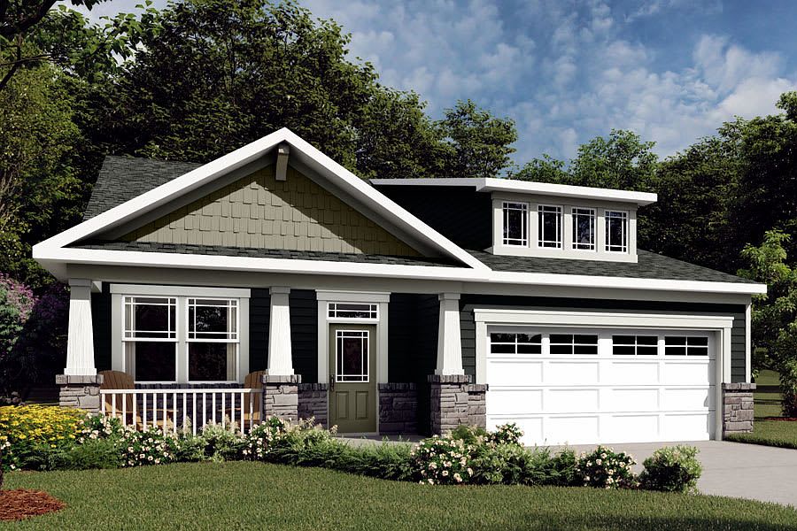 Harrison - Craftsman Elevation