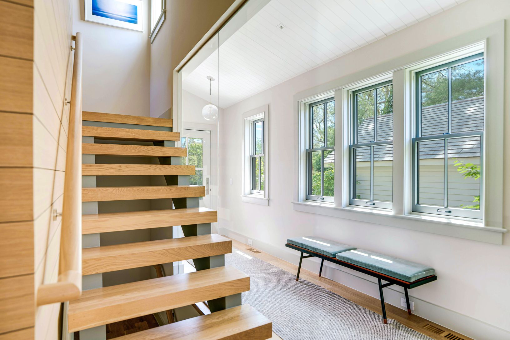  Stairs to second floor primary suite