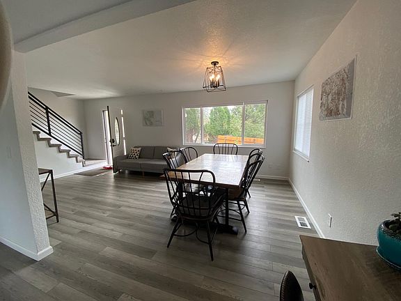 View from the kitchen toward to front door.