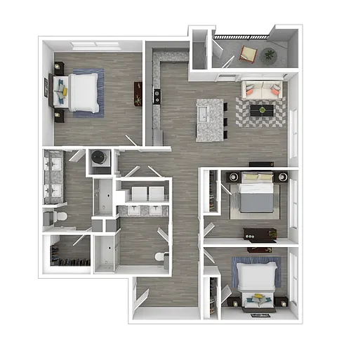 Floor plan C1