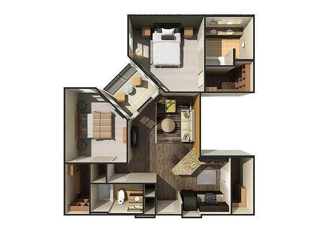 Floor plan B1