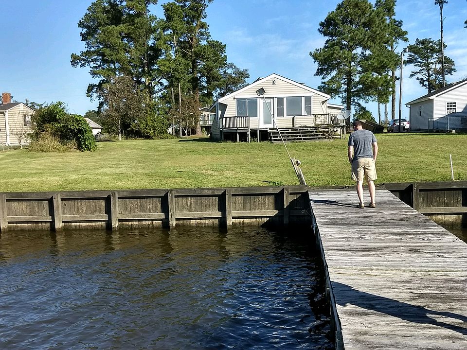 View of the house from the water
