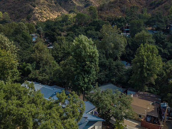 Aerial view of mountains 
