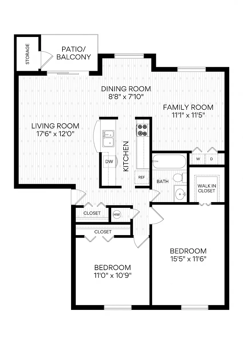 Floor plan B1