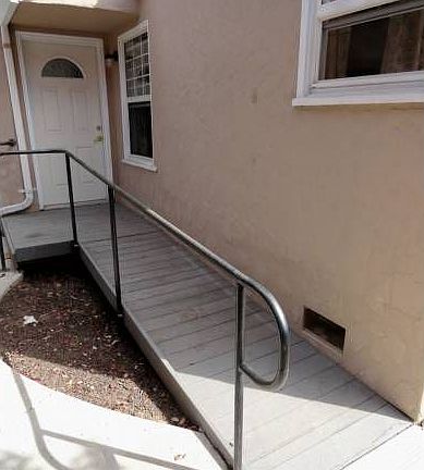 entrance from backyard