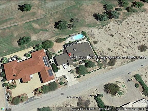 Ariel view of house