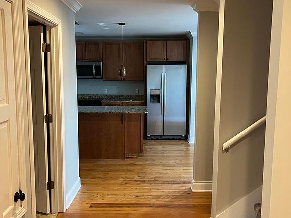 Hallway between Living Area and Kitchen/Half Bath (Left Doorway)