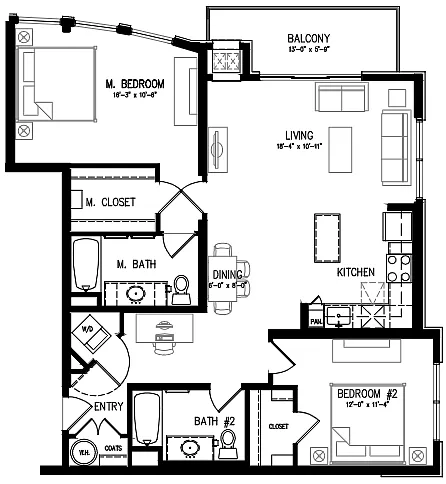 Floor plan B1