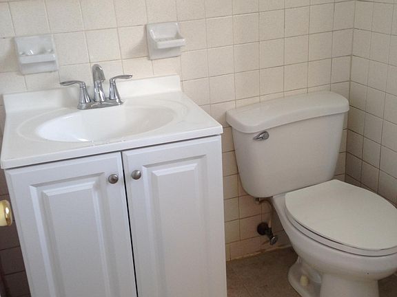 First floor 1/2 bath with all new medicine cabinet, sink/van