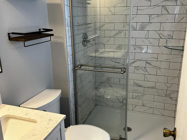 master bathroom newly upgraded