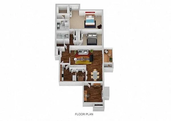 Floor plan Townsend