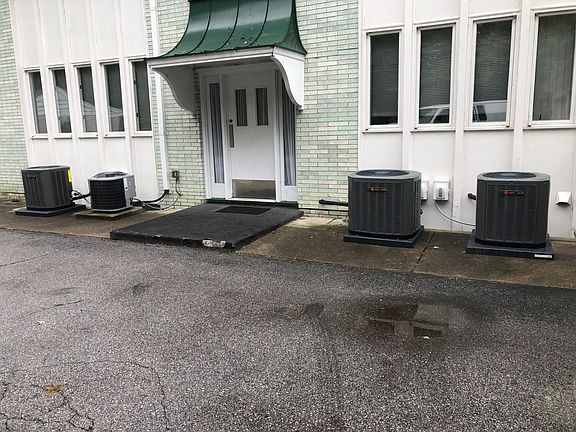 Rear entry, air conditioner condensers