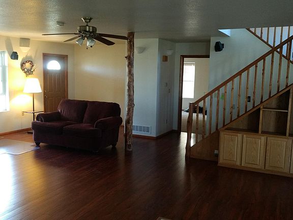 Open floor plan - another view of the living room.