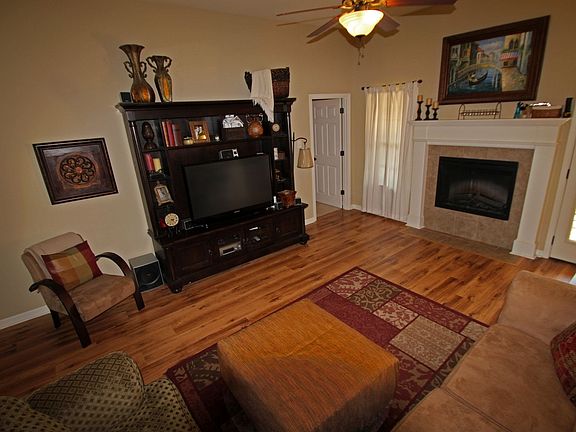 living room (fireplace)