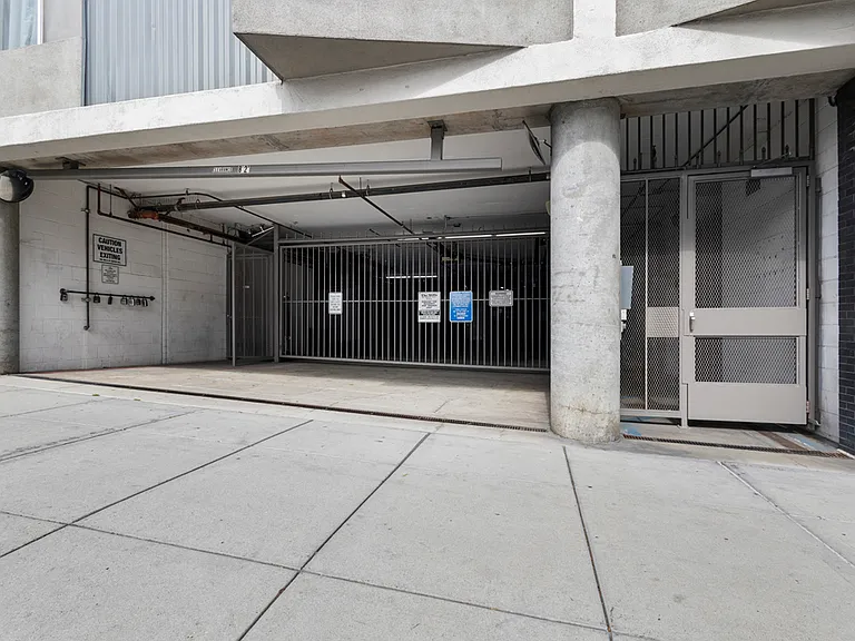 Gated Garage Entry