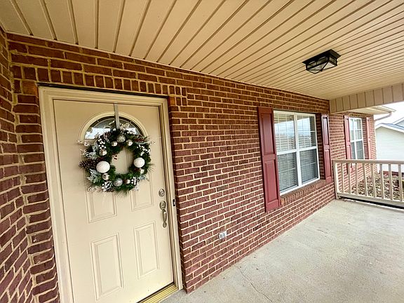 Covered Front Porch -perfect for rocking chairs