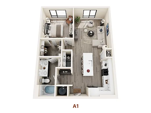 Floor plan A1
